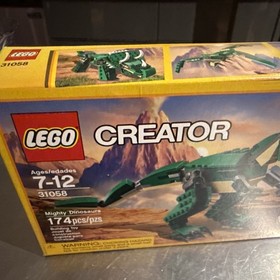 LEGO Creator Mighty Dinosaurs 31058 Lego 3 in 1 T Rex Triceratops Pterodactyl