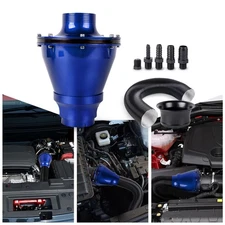 US Apollo Universal Cold Air Intake Induction Kit With Air Box & Filter Blue