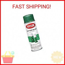 Krylon Glitter Blast Glitter Spray Paint For Craft Projects, Lucky Green Small C
