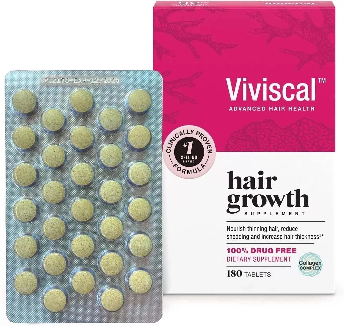Viviscal Advanced Hair Heath Hair Growth Promoter Tablets- 1