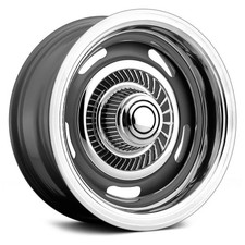 Vision 55 Rally Wheels 15x10 -32 5x127 81.7 Silver Rims Set Of 4
