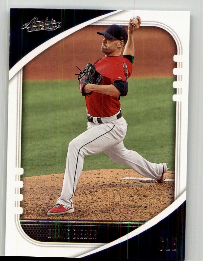 2021 Panini Absolute Shane Bieber Retail #10 Cleveland Indians