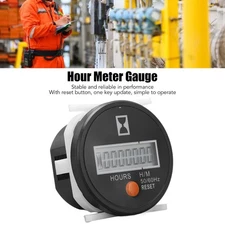Digital Hour Meter High Precise Mechanical Hourmeter Wide Range Hour Gauge