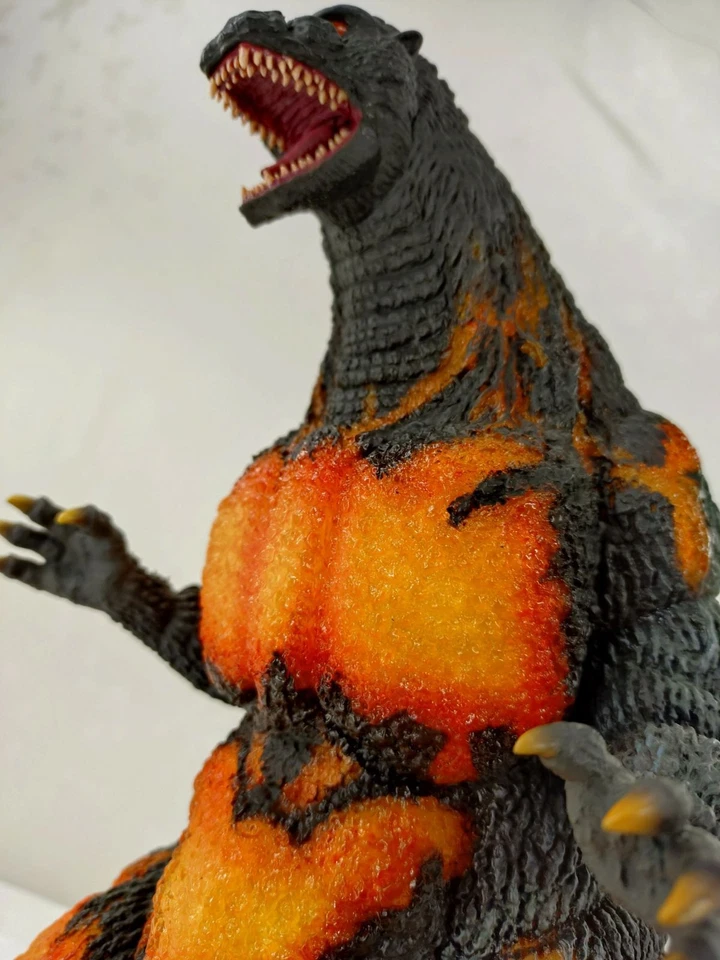 Xplus Godzilla 1995 Toho 30cm Series Burning Clear Ver  Figure Sofvi Monster - Image 4 of 4