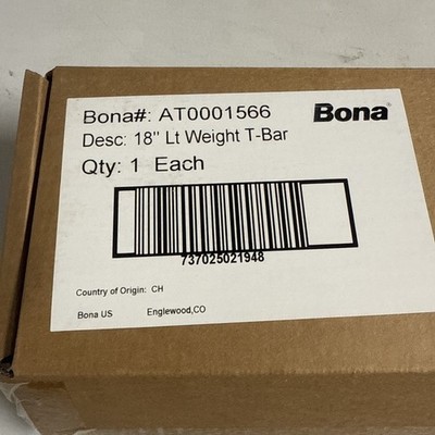 Bona 18'' Lightweight T-Bar Floor Coater AT0001566 **