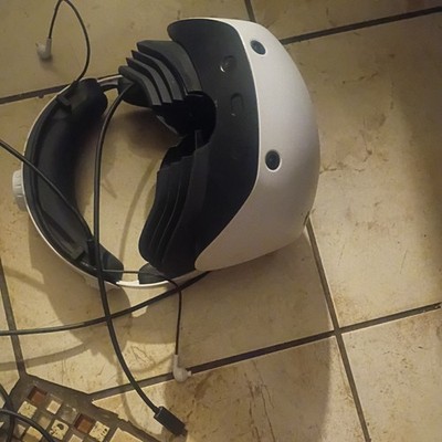Sony PlayStation VR2 PS5 Headset ONLY CFI-ZVR1 Clean & Excellent NO Controllers