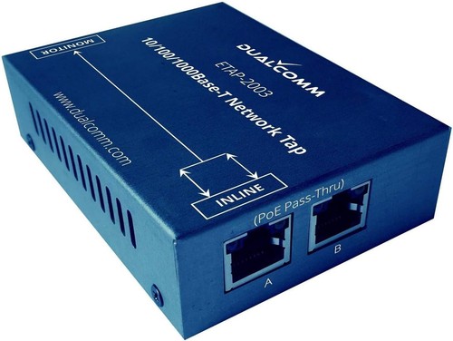 Compact ETAP-2003 Gigabit Ethernet TAP for Reliable Network Monitoring - Picture 3 of 7