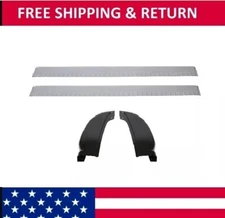 Extended Cab Slip on Rocker Panels +Cab Corners For Chevy Silverado Sierra 99-07