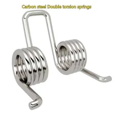 2pcs 0.6mm 1.2mm WD Carbon steel Double torsion springs 90/120/135/145/180 angle
