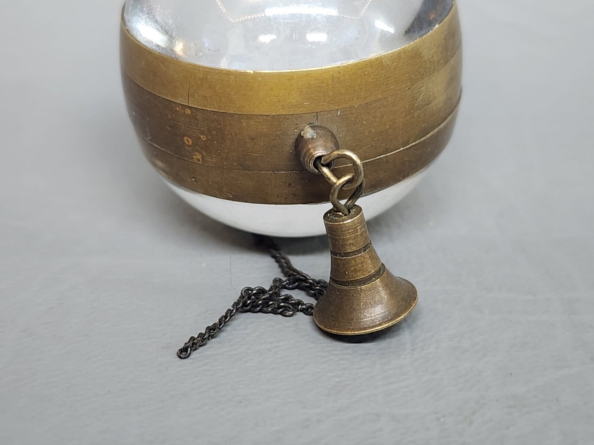 Not Working - Parts) Omega 1882 Switzerland Crystal Spherical Ball