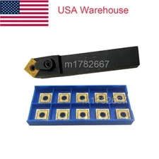 20mm Lathe Chamfer Tool 45 Degree Chamfer Cutter MSDNN2020K12 with 10pcs Inserts