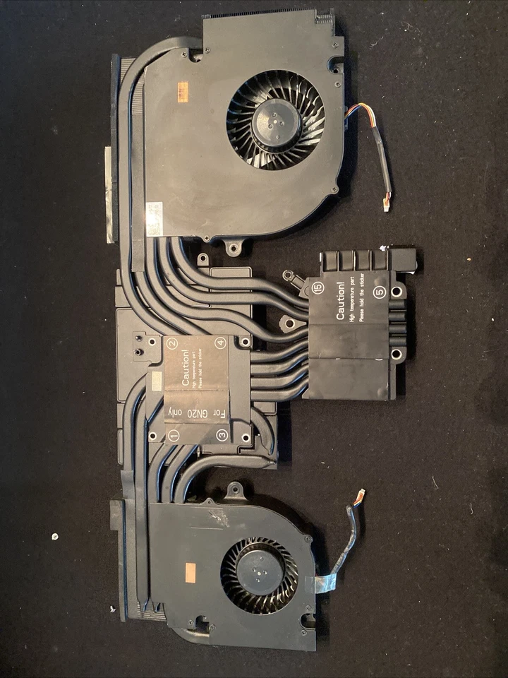 Origin EON17-X Gaming Laptop Heatsink Set with Fans - Image 2 of 2