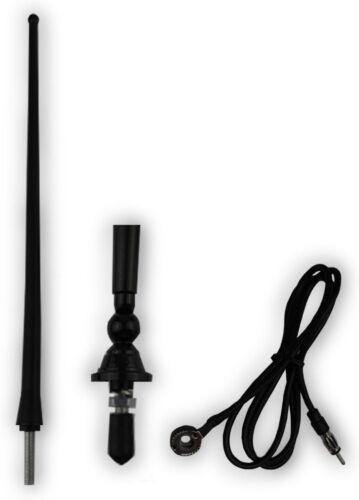 Herdio Waterproof Boat CartMarine Antenna Rubber Duck Dipole Flexible Mast FM AM - Picture 2 of 25