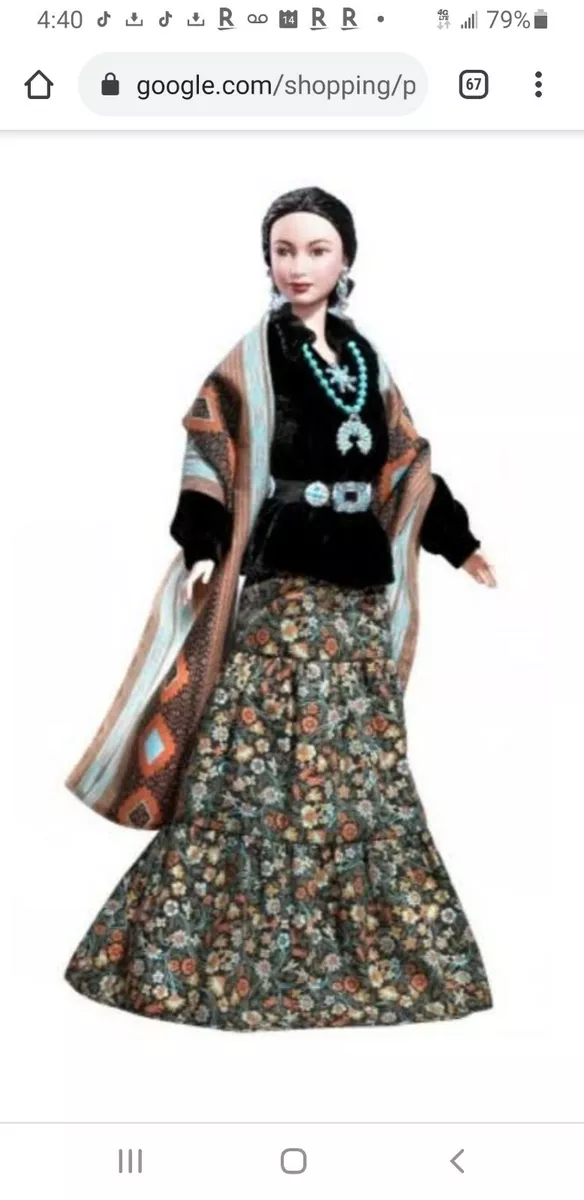 Navajo barbie doll hot sale