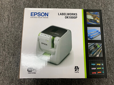 Epson Label Printer PRIFIA OK1000P PC Connet 4~36mm Barcode QRCode
