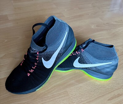 Nike ZOOM ALL OUT FLYKNIT - Laufschuh Straße - black/white/cool grey - EUR 44