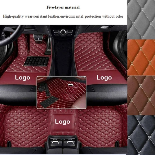 Fit For Nissan Titan/Titan Crew Cab Car Floor Mats Waterproof Auto Liner Carpets - Photo 18 sur 35