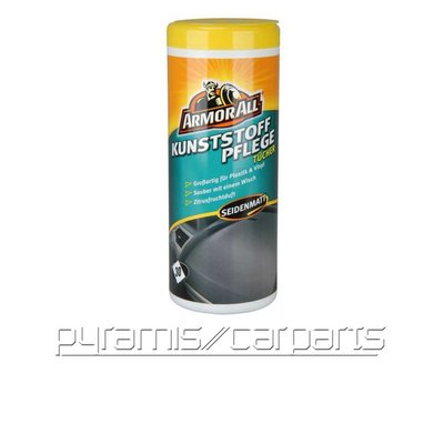 NEU 1xARMOR ALL 33025L KUNSTSTOFFPFLEGE Tücher seidenmatt 30 Tücher ( 14,95/SET)
