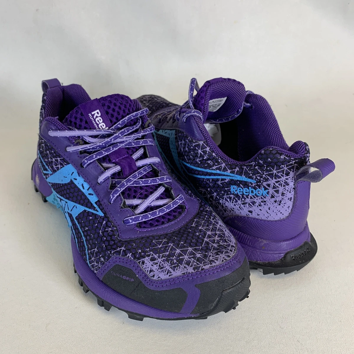 Reebok Duraride 046501 Womens Purple Running Sneakers Size 7.5