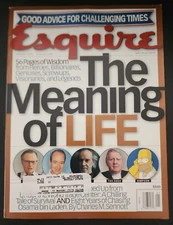 Esquire Magazine January 2002 - The Meaning of Life - Jeff Bezos B37:1367