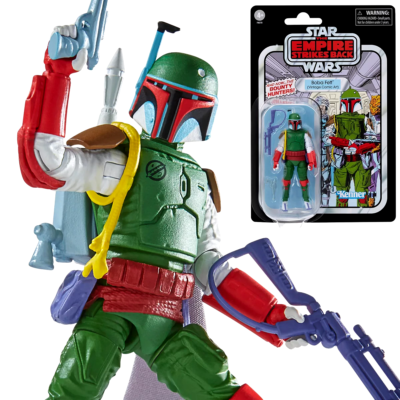 2023 Star Wars Vintage VC277 Classic Comic Art BOBA FETT 3.75