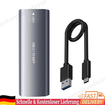 M.2 HHD Box Typ-C 3.1 Aluminiumlegierung für 2230/2242/2260/2280 SSD (NGFF 5 Gpb