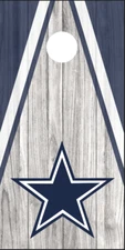 Dallas Cowboys (2PCS) Cornhole Board Wraps Decals Vinyl Sticker