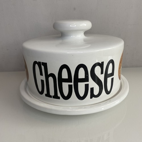 Royal Winton Cheese Dish - Vintage Digestive Biscuit Design Made In England Xmas - Picture 2 of 22