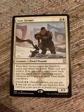 Stoic Farmer - MTG Magic Card - Kaldheim KHC Commander