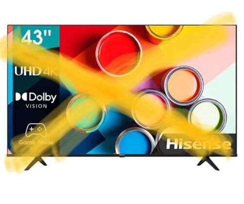 TV Hisense 43A6EG  (43 pulgadas) Pantalla rota sin mando a distancia ENVIO 24H - Imagen 1 de 2