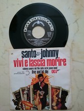 Santo & Johnny Vivi E Lascia Morire Live and Let Die James Bond Italo Single '73