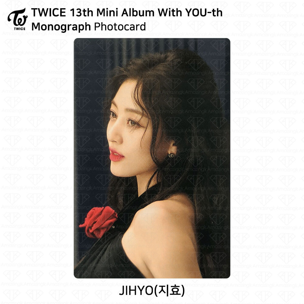 TWICE 13th Mini Album With YOU-th Monograph Official Photocard