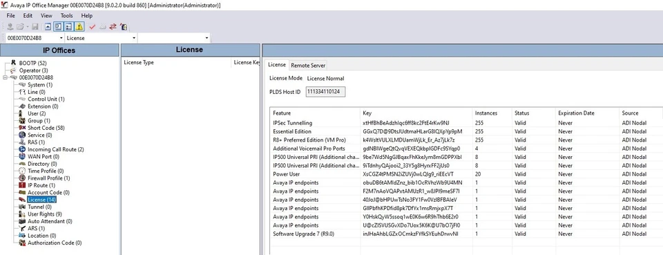 Avaya IP Office 500 V2 SD Card 9.0 T1 PRI Preferred VM Pro 20 Power Users IPSec - Image 2 of 2