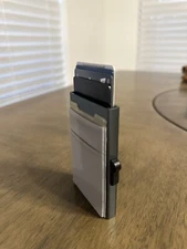 Slim Wallet with Pop-out Case with RFID Protection Card Holder