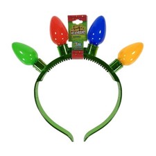 Light-Up Christmas Head Band - Light Up In Style 