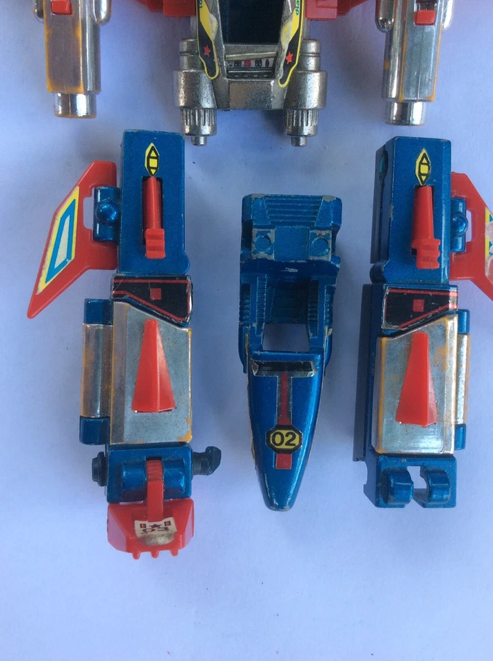 Popy Die Cast Diatron Die Battles Diaclone Takatoku ST Made In Singapore - Immagine 4 di 4