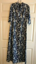 100 SILK DRESS, Floor Length, Size Medium