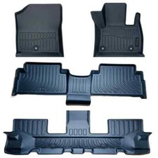 Car Mats For Hyundai Santa Fe (Hybrid) 2021-2024 3D/5D moulded TPE Rubber -RHD