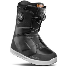 Thirtytwo Lashed Double BOA Men's Snowboard Boot Size 9 Black/Grey