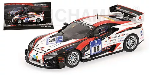 1:43 Minichamps Lexus Lfa Gazoo Racing Ishimura 2011 437111688 Modellino - Photo 1/2
