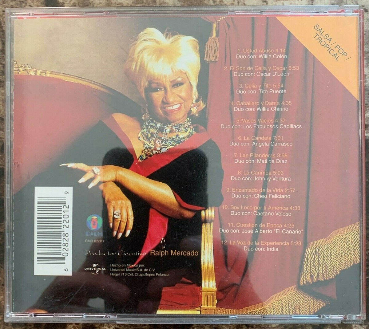 CELIA CRUZ -CELIA'S DUETS- 1997 MEXICAN CD ALBUM SALSA | eBay