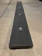 60” UHMW Polyethylene Snow Blade Kit for Snow Pusher