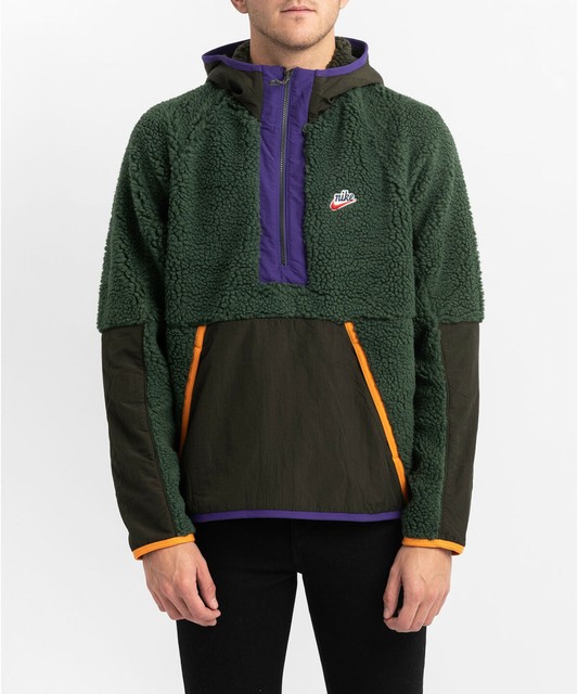 nike sherpa fleece hoodie