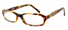 New TIFFANY  CO TF2004-G 8013 49mm Brown Havana Eyeglasses Frames Italy