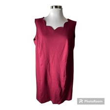 NWT Talbots Pink Dress Plus Size 22 Petite Ponte Knit Sheath