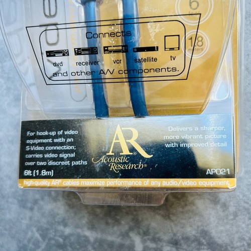 Acoustic Research 6 Ft Video Cable NEW Sealed - Picture 4 of 5
