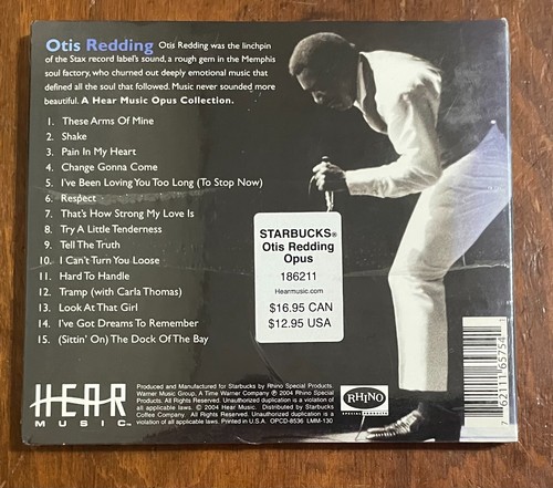 Otis Redding Deep Memphis Soul CD 2004 Greatest Hits Best Of Dock Of The Bay - Picture 2 of 2