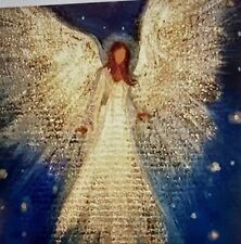 Glowing Angel Diamond Painting Craft Kit-Size 7.8x7.8  with DIY supplies