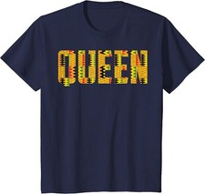 Cool Kente Cloth Lover African Queen Funny Youth Unisex T-shirt
