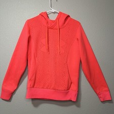 Under Armour Womens Hoodie Small Logo Snake Print Cold Gear Semi Fitted Storm